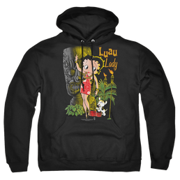 Betty Boop Luau Lady - Pullover Hoodie Pullover Hoodie Betty Boop   