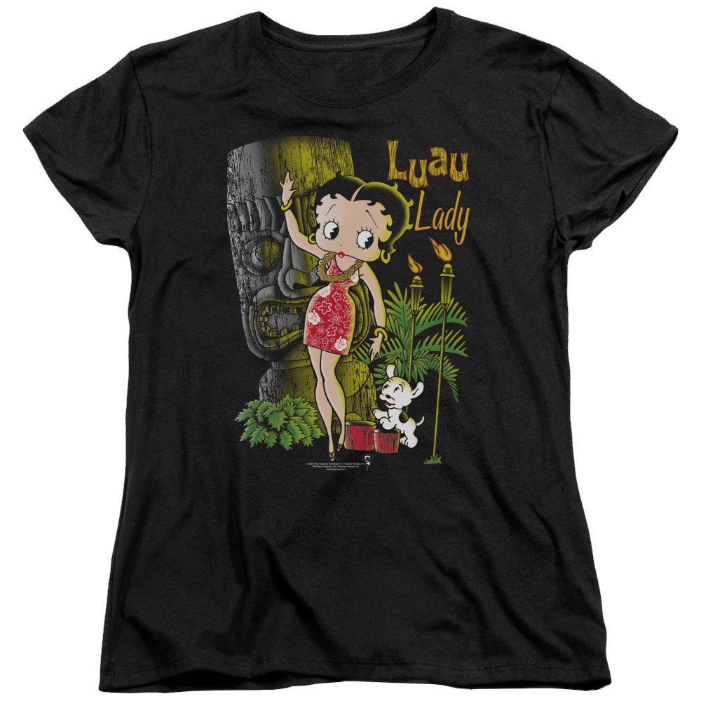 Betty Boop Luau Lady - Women's T-Shirt Women's T-Shirt Betty Boop   