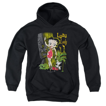 Betty Boop Luau Lady - Youth Hoodie Youth Hoodie (Ages 8-12) Betty Boop   