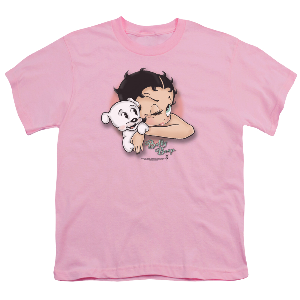 Betty Boop Wink Wink - Youth T-Shirt Youth T-Shirt (Ages 8-12) Betty Boop   