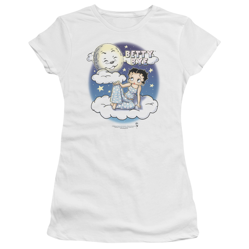 Betty Boop Betty Bye - Juniors T-Shirt Juniors T-Shirt Betty Boop   