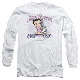 Betty Boop Sweet Dreams - Men's Long Sleeve T-Shirt Men's Long Sleeve T-Shirt Betty Boop   