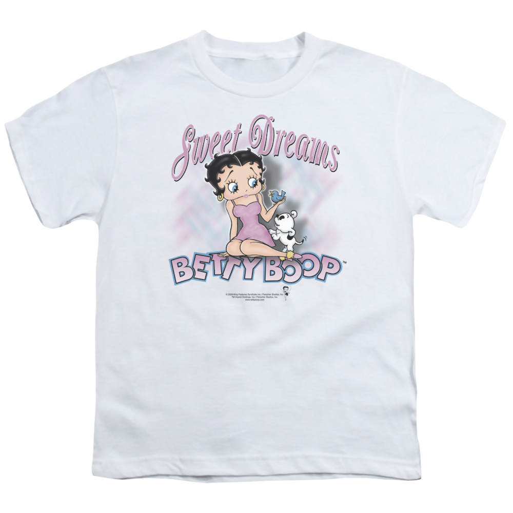 Betty Boop Sweet Dreams - Youth T-Shirt Youth T-Shirt (Ages 8-12) Betty Boop   