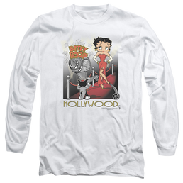 Betty Boop Hollywood - Men's Long Sleeve T-Shirt Men's Long Sleeve T-Shirt Betty Boop   