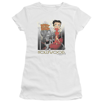 Betty Boop Hollywood - Juniors T-Shirt Juniors T-Shirt Betty Boop   