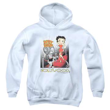 Betty Boop Hollywood - Youth Hoodie Youth Hoodie (Ages 8-12) Betty Boop   