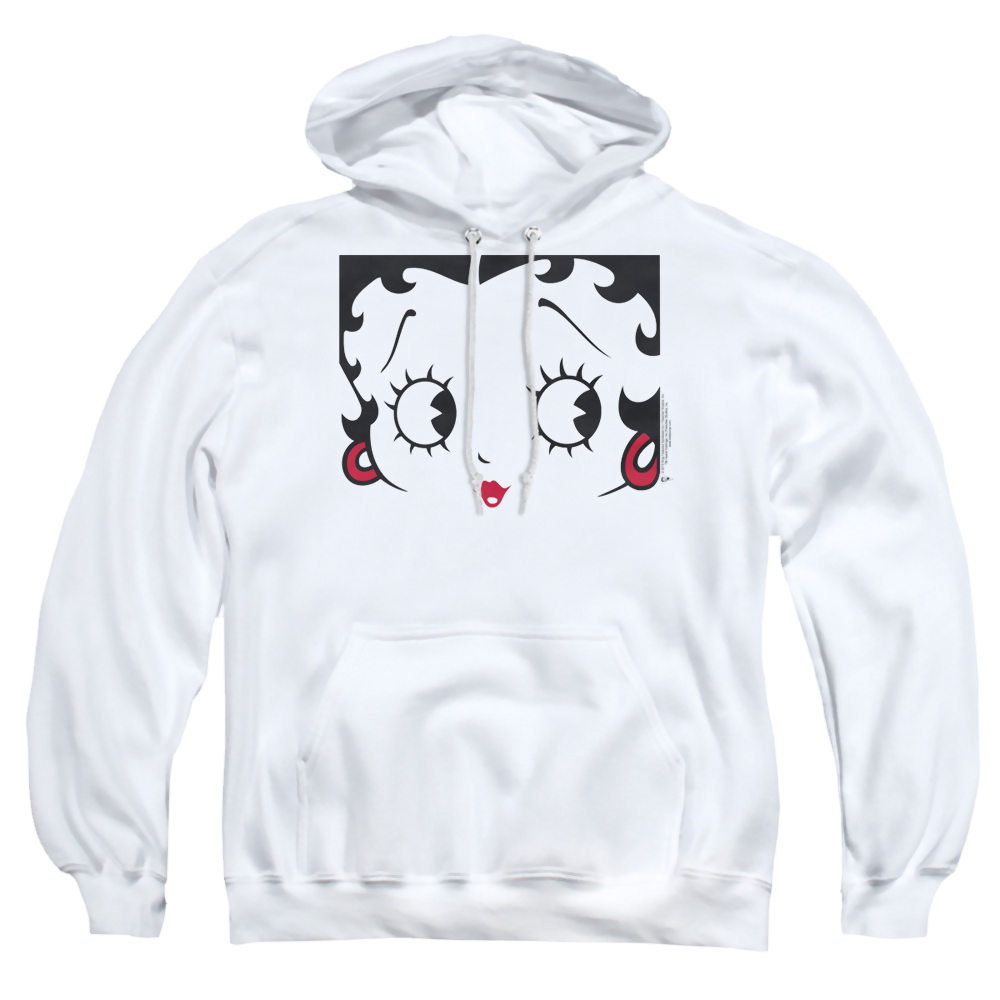 Betty Boop Close Up - Pullover Hoodie Pullover Hoodie Betty Boop   