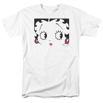 Betty Boop Close Up - Men's Regular Fit T-Shirt Men's Regular Fit T-Shirt Betty Boop   