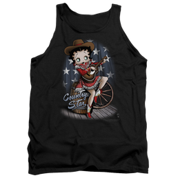 Betty Boop Country Star - Men's Tank Top Men's Tank Betty Boop   