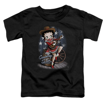 Betty Boop Country Star - Toddler T-Shirt Toddler T-Shirt Betty Boop   