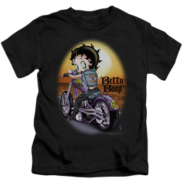 Betty Boop Wild Biker - Kid's T-Shirt Kid's T-Shirt (Ages 4-7) Betty Boop   