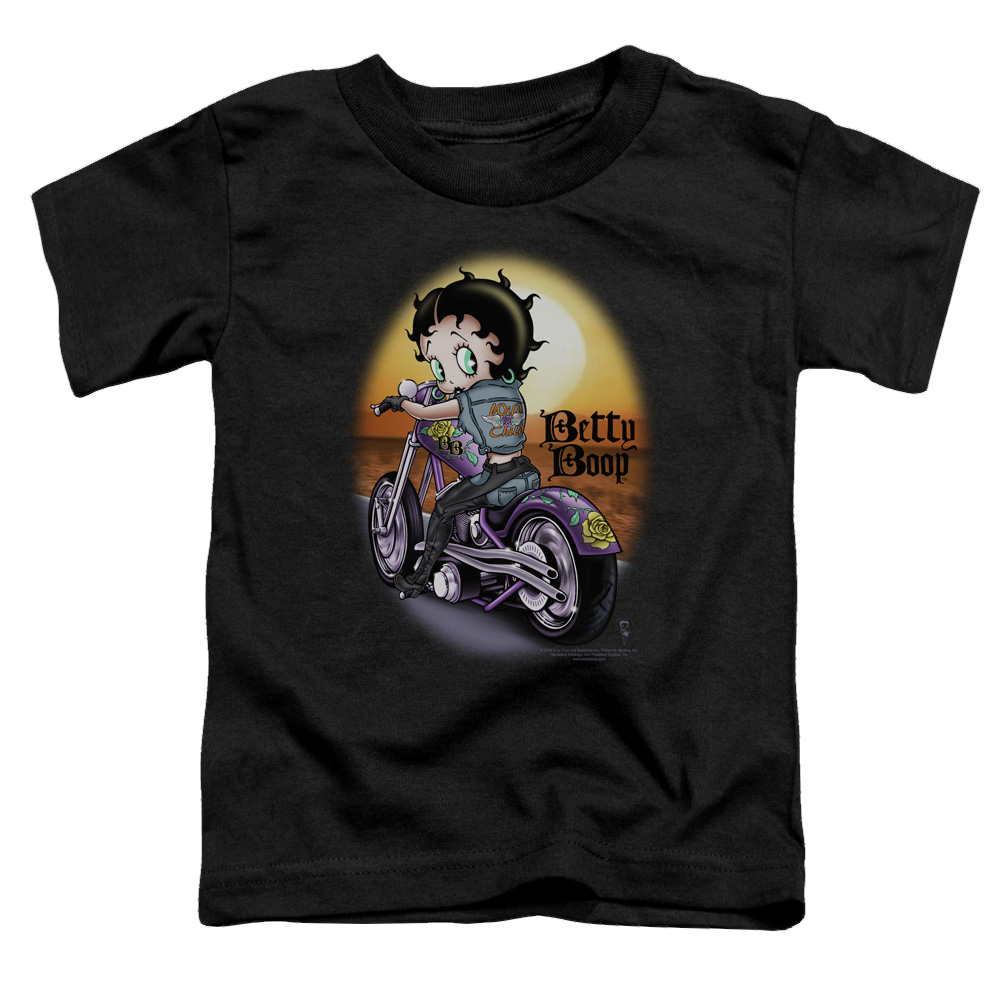 Betty Boop Wild Biker - Toddler T-Shirt Toddler T-Shirt Betty Boop   