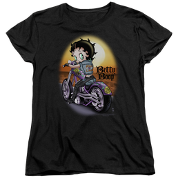 Betty Boop Wild Biker - Women's T-Shirt Women's T-Shirt Betty Boop   