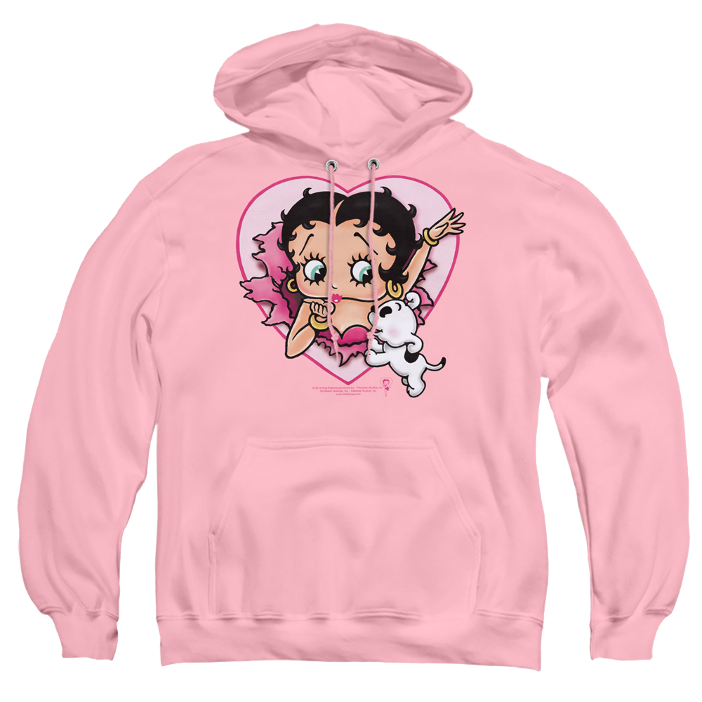 Betty Boop I Love Betty - Pullover Hoodie Pullover Hoodie Betty Boop   