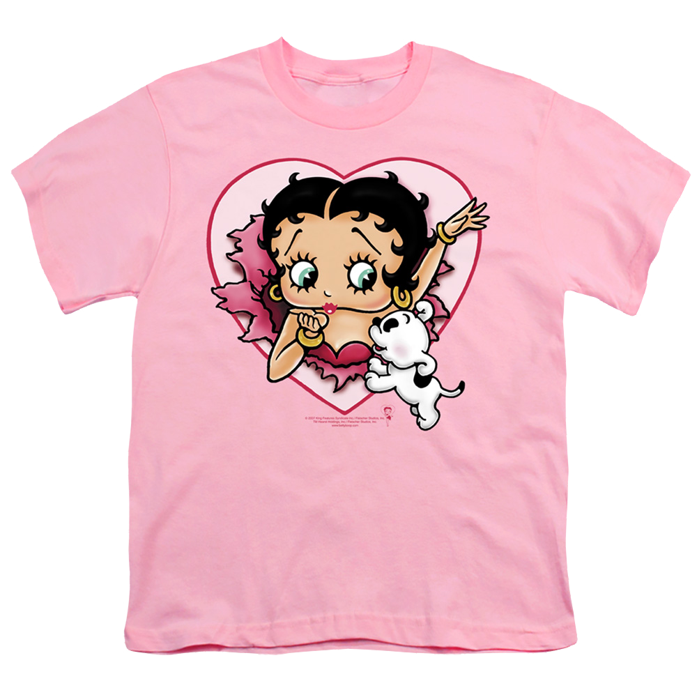 Betty Boop I Love Betty - Youth T-Shirt Youth T-Shirt (Ages 8-12) Betty Boop   