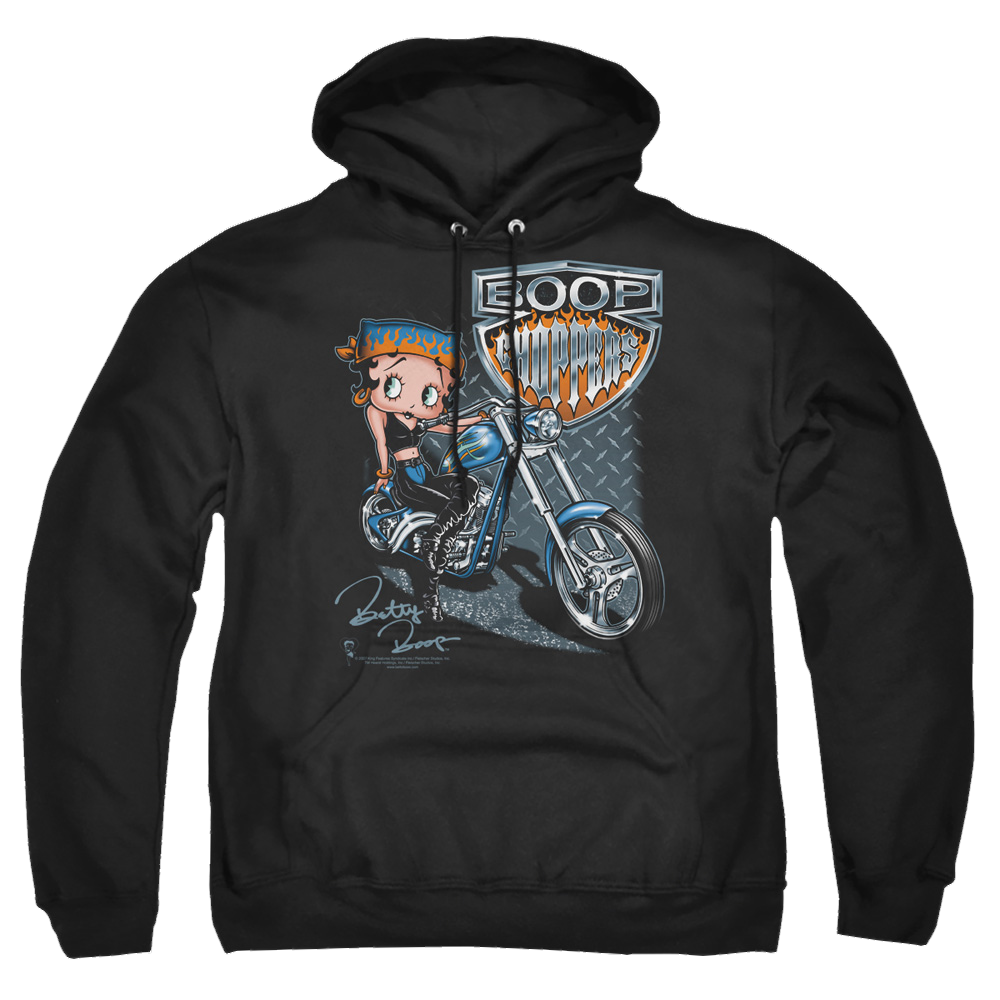 Betty Boop Choppers - Pullover Hoodie Pullover Hoodie Betty Boop   