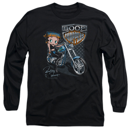 Betty Boop Choppers - Men's Long Sleeve T-Shirt Men's Long Sleeve T-Shirt Betty Boop   
