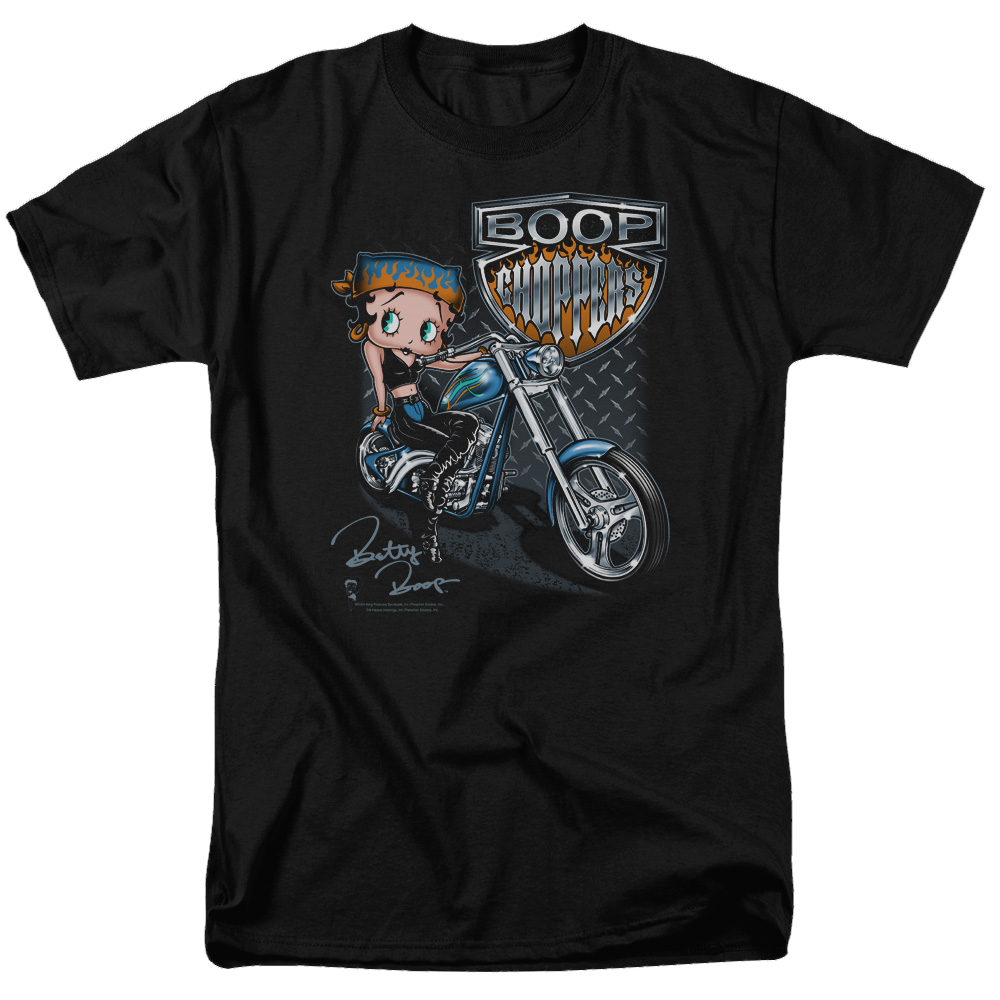 Betty Boop Choppers - Men's Regular Fit T-Shirt Men's Regular Fit T-Shirt Betty Boop   