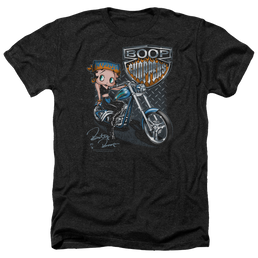 Betty Boop Choppers - Men's Heather T-Shirt Men's Heather T-Shirt Betty Boop   