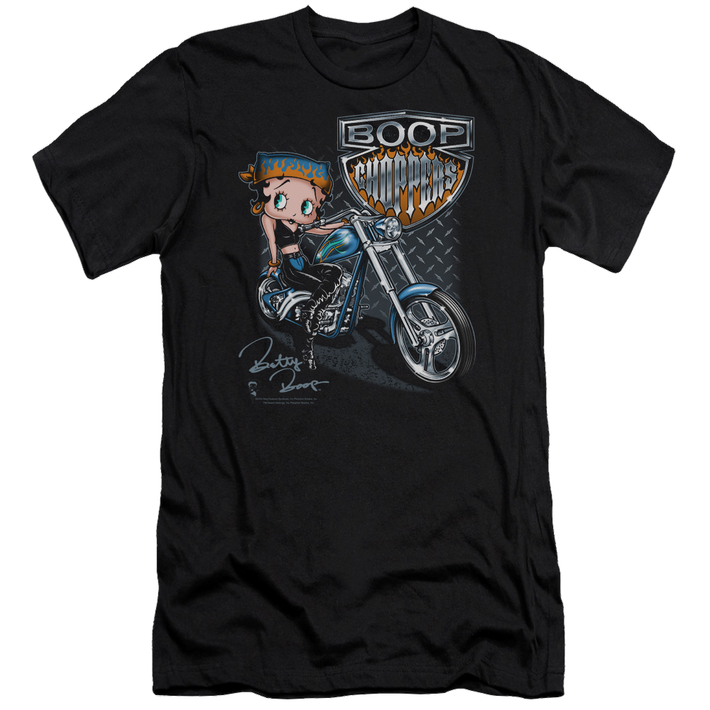 Betty Boop Choppers - Men's Premium Slim Fit T-Shirt Men's Premium Slim Fit T-Shirt Betty Boop   