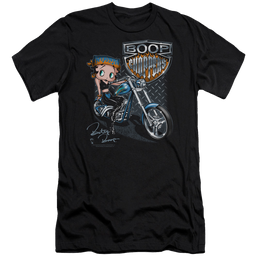 Betty Boop Choppers - Men's Premium Slim Fit T-Shirt Men's Premium Slim Fit T-Shirt Betty Boop   
