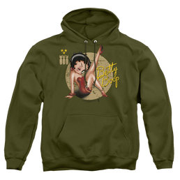Betty Boop Nose Art - Pullover Hoodie Pullover Hoodie Betty Boop   