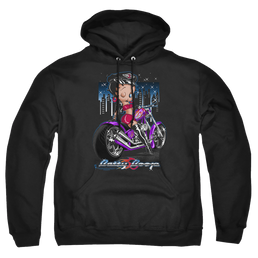 Betty Boop City Chopper - Pullover Hoodie Pullover Hoodie Betty Boop   