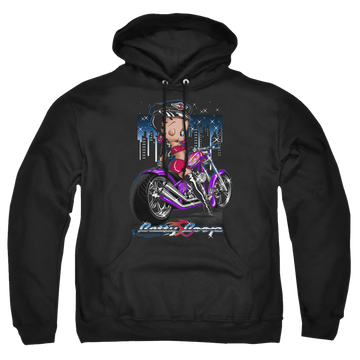 Betty Boop City Chopper - Pullover Hoodie Pullover Hoodie Betty Boop   