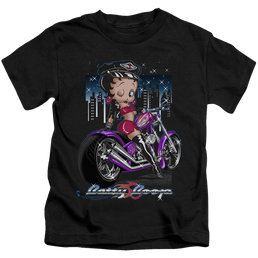 Betty Boop City Chopper - Kid's T-Shirt Kid's T-Shirt (Ages 4-7) Betty Boop   