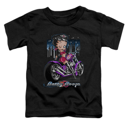Betty Boop City Chopper - Toddler T-Shirt Toddler T-Shirt Betty Boop   