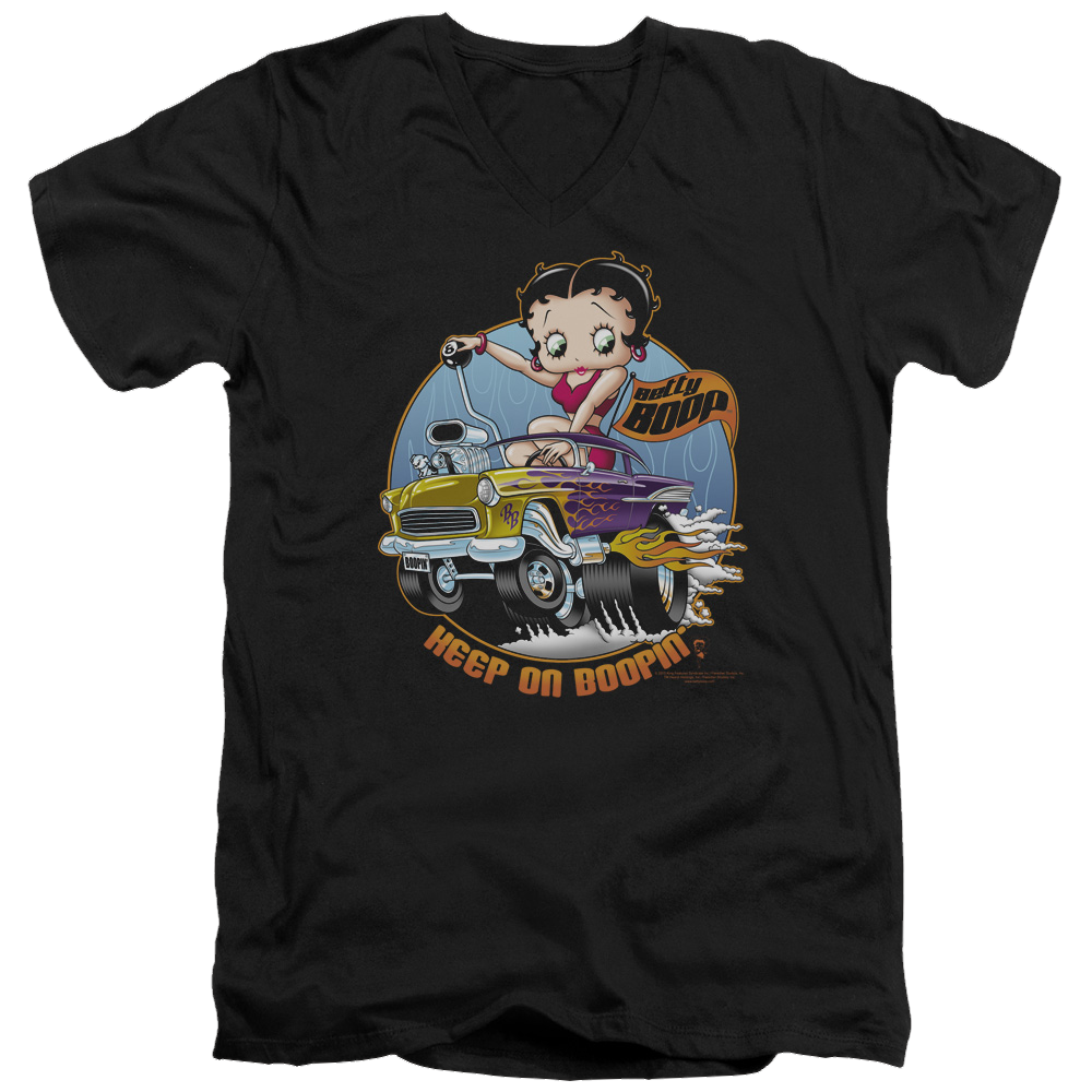 Betty Boop Keep On Boopin - Men's V-Neck T-Shirt Men's V-Neck T-Shirt Betty Boop   