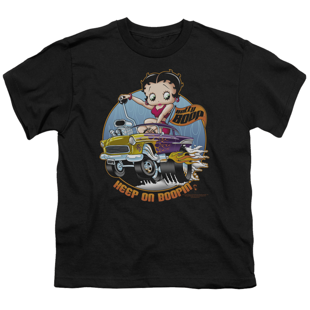 Betty Boop Keep On Boopin - Youth T-Shirt Youth T-Shirt (Ages 8-12) Betty Boop   