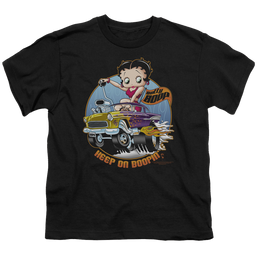 Betty Boop Keep On Boopin - Youth T-Shirt Youth T-Shirt (Ages 8-12) Betty Boop   