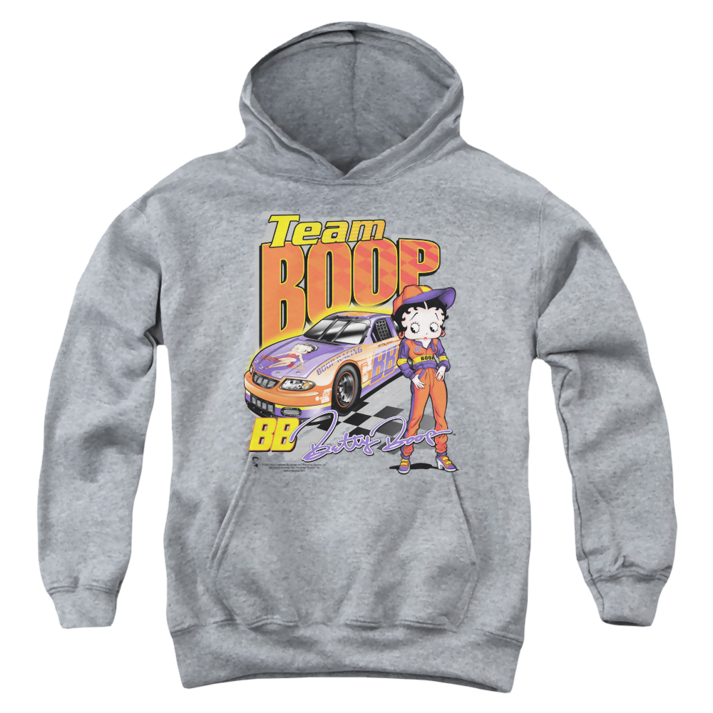 Betty Boop Team Boop - Youth Hoodie Youth Hoodie (Ages 8-12) Betty Boop   