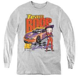 Betty Boop Team Boop - Youth Long Sleeve T-Shirt Youth Long Sleeve T-Shirt Betty Boop   
