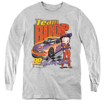 Betty Boop Team Boop - Youth Long Sleeve T-Shirt Youth Long Sleeve T-Shirt Betty Boop   