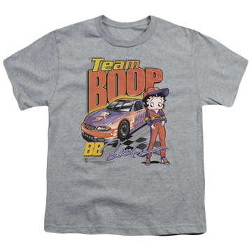Betty Boop Team Boop - Youth T-Shirt Youth T-Shirt (Ages 8-12) Betty Boop   