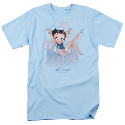 Betty Boop Pink Champagne - Men's Regular Fit T-Shirt Men's Regular Fit T-Shirt Betty Boop   