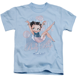 Betty Boop Pink Champagne - Kid's T-Shirt Kid's T-Shirt (Ages 4-7) Betty Boop   