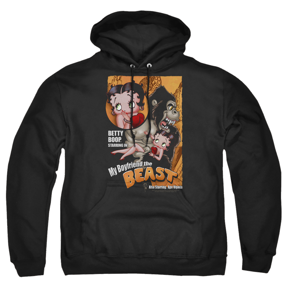 Betty Boop Boyfriend The Beast - Pullover Hoodie Pullover Hoodie Betty Boop   