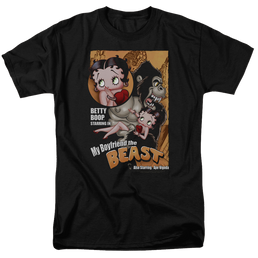 Betty Boop Boyfriend The Beast - Men's Regular Fit T-Shirt Men's Regular Fit T-Shirt Betty Boop   