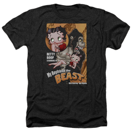 Betty Boop Boyfriend The Beast - Men's Heather T-Shirt Men's Heather T-Shirt Betty Boop   