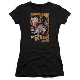 Betty Boop Boyfriend The Beast - Juniors T-Shirt Juniors T-Shirt Betty Boop   