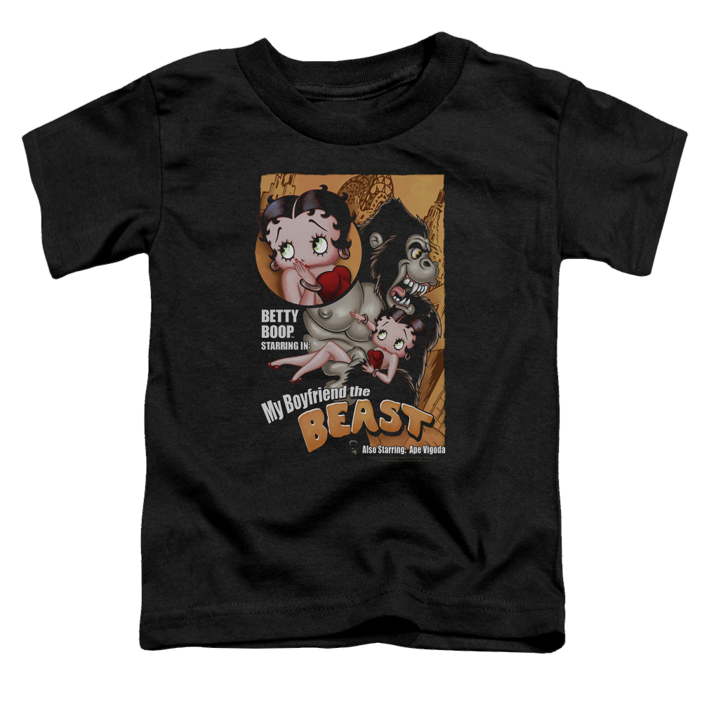 Betty Boop Boyfriend The Beast - Toddler T-Shirt Toddler T-Shirt Betty Boop   