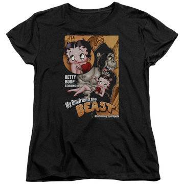 Betty Boop Boyfriend The Beast - Women's T-Shirt Women's T-Shirt Betty Boop   
