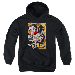 Betty Boop Boyfriend The Beast - Youth Hoodie Youth Hoodie (Ages 8-12) Betty Boop   