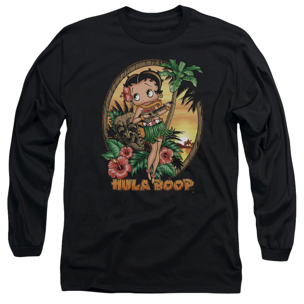 Betty Boop Hula Boop Ii - Men's Long Sleeve T-Shirt Men's Long Sleeve T-Shirt Betty Boop   