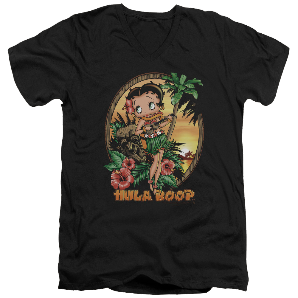 Betty Boop Hula Boop Ii - Men's V-Neck T-Shirt Men's V-Neck T-Shirt Betty Boop   