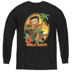 Betty Boop Hula Boop Ii - Youth Long Sleeve T-Shirt Youth Long Sleeve T-Shirt Betty Boop   