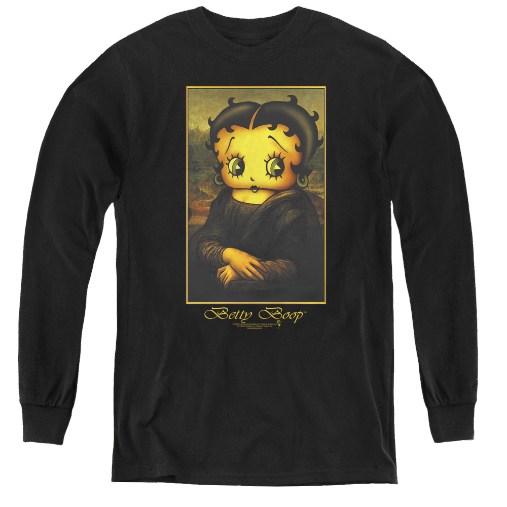 Betty Boop Boopalisa - Youth Long Sleeve T-Shirt Youth Long Sleeve T-Shirt Betty Boop   
